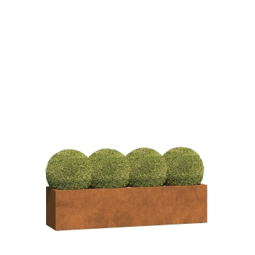 Jardinière - Pavia Maxi - acier corten