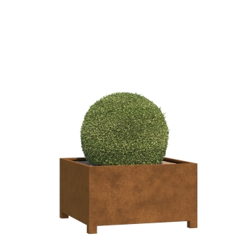 Jardinière - Salo Maxi avec pieds  - acier corten