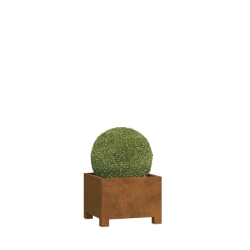 Jardinière  - Salo Mini avec pieds - acier corten