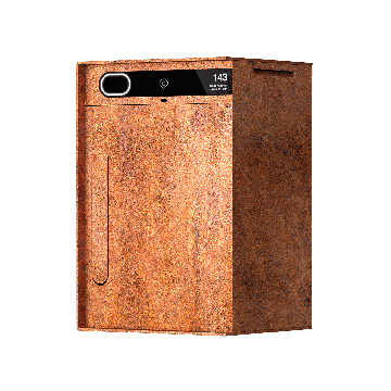Smart Boîte à colis Baby Custo - Acier Corten
