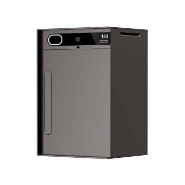 Smart Boîte à colis Baby Custo - Gris-Marron
