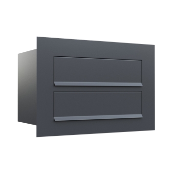 Boîte aux lettres intégrée Como for Two en anthracite
