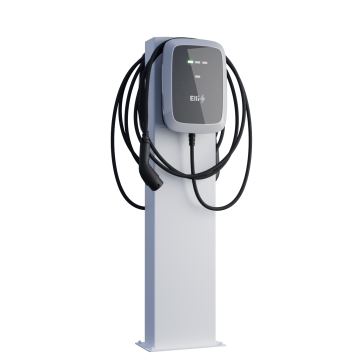 VW  StationMaster for Two Station de recharge avec plaque de base en blanc