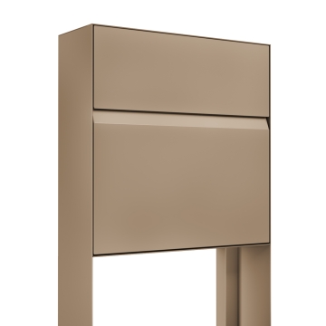 Boîte aux lettres sur pieds Valencia en beige