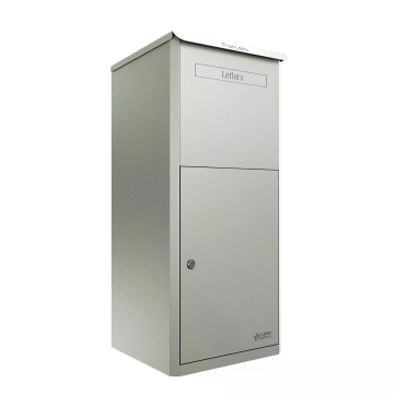 Boîte à colis Brooklyn - Taille L en Gris galet