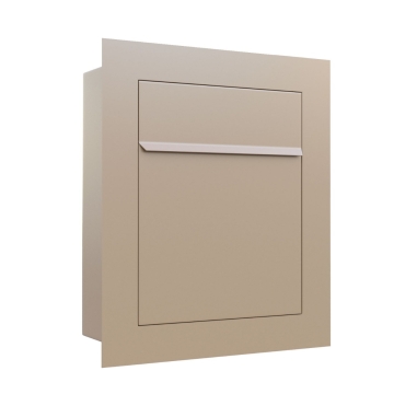 Boîte aux lettres affleurante Bari en beige