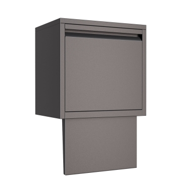 Boîte à colis integrée Pacco en noir
