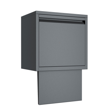 Boîte à colis intégrée Pacco en gris graphite