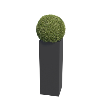 Jardinière Skinny Pillar Medium Noire