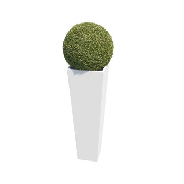 Jardinière Skinny Vase Medium Blanc