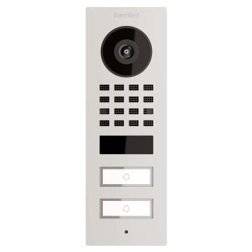 Interphone en saillie Smart-ON for Two Doorbird D1102V  en blanc