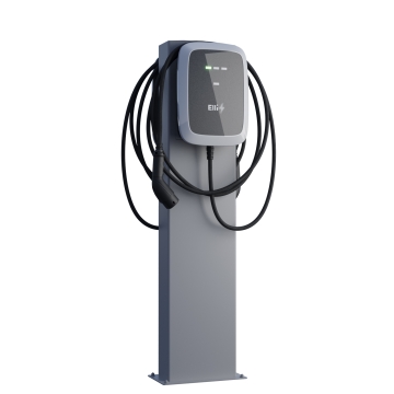 VW  StationMaster for Two Station de recharge avec plaque de base en gris