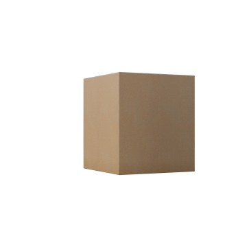 Applique « Cube Quarto » rouille