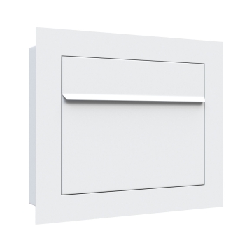 Boîte aux lettres affleurante Sora en blanc