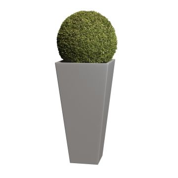 Jardinière Vase Medium Grise