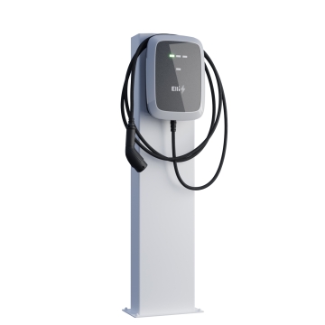 VW StationMaster Station de recharge avec plaque de base en blanc