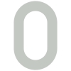 Numéro de maison auto-adhésif 