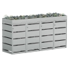 Abri pour quatre poubelles à 120L Egon en gris clair