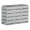 Abri pour trois poubelles à 120L Egon en gris clair