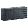 Abri pour cinq poubelles à 120L Egon en anthracite
