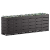 Abri pour six poubelles à 120L Egon en noir 
