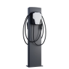 ABL Wallbox EnergizeStand for Two avec plaque de base en anthracite