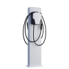 ABL Wallbox EnergizeStand for Two avec plaque de base en blanc