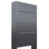 Boîtes aux lettres Elegance pour Deux Anthracite