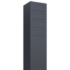 Boîtes aux lettres Monolith pour quatre Anthracite