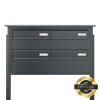 Boites aux lettres collectives Sogno for Four en Anthracite