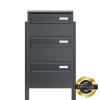 Boites aux lettres collectives Oliveto for Three en Anthracite