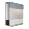 Boite aux Lettres Manhattan Acryl Inox