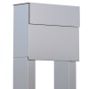 Boîte aux lettres sur pieds Molto Inox