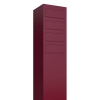 Boîte aux lettres Monolith for Four en rouge