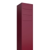 Boîtes aux lettres Monolith pour trois Rouge