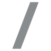 Marque Slash ''/'' Gris