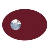 Sonnette Ellipse Rouge
