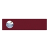 Sonnette Oblong Rouge