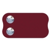 Sonnette Longcircle pour deux Rouge