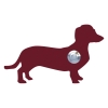 Sonnette Chien ''Charly'' Rouge
