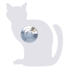 Sonnette Chat ''Luna'' Blanche