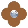 Sonnette Fleur Rouille