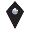 Sonnette Diamant Noire