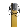 VW  StationMaster for Two Station de recharge avec plaque de base en jaune