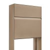 Boîte aux lettres sur pieds Valencia en beige