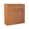 Boîte aux lettres Ciello en acier corten