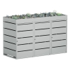 Abri pour trois poubelles à 240L Edgar en gris clair
