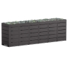 Abri pour six poubelles à 240L Edgar en noir 