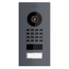 Interphone de porte encastré Smart-IN Doorbird D1101V en anthracite