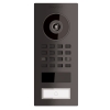 Interphone en saillie Smart-ON Doorbird D1101V en noir graphite